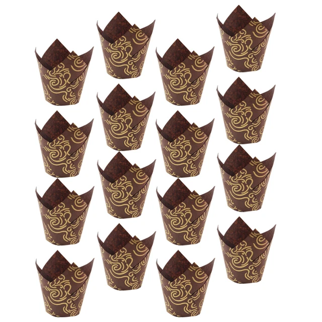 100 pz tazze torta carta stampi muffin tazza cupcake caffè