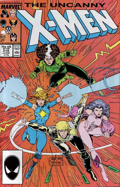 Uncanny X-Men, The #218 FN; Marvel | Chris Claremont Art Adams - we combine ship