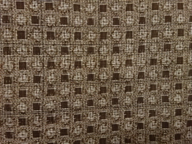 6552037: Japanese Kimono / Antique Haori / Doro Oshima Tsumugi / Woven Abstract