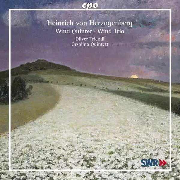 Quintett op.43 für Oboe, Klarinette, Horn, Fagott & Klavier - CPO 0761203708123