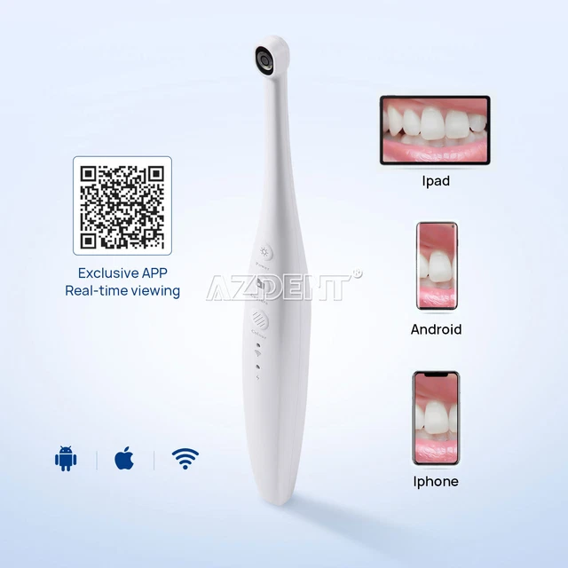 Wireless Dental Wifi Intraoral Intra Camera 8 LED Dynamic Endoscope Photograph