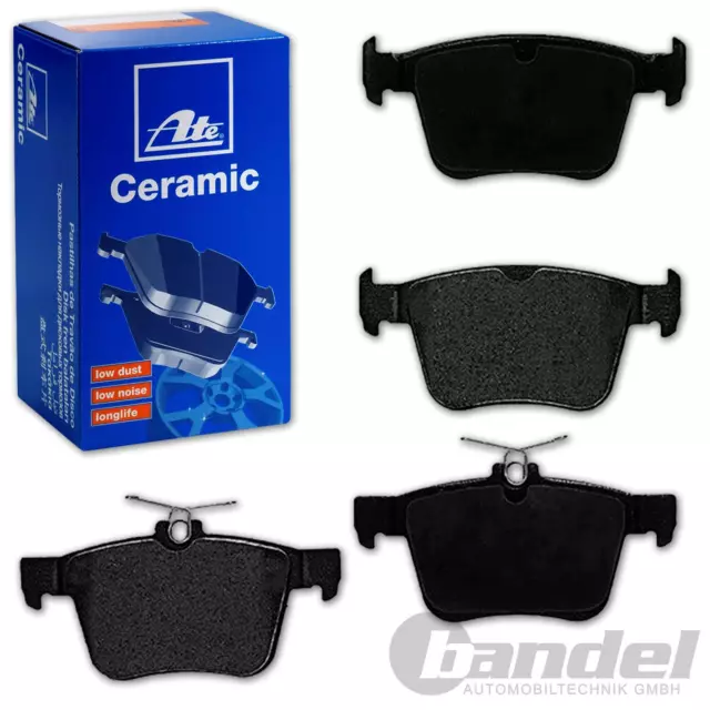 ATE CERAMIC BREMSBELÄGE HINTEN für VW GOLF 7 PASSAT 3G TOURAN 5T TIGUAN AUDI A3