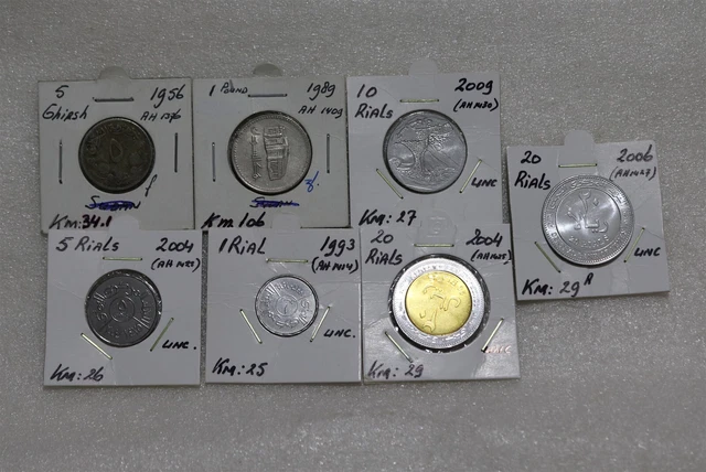 Saudi Arabia - 7 Old Coins Lot B49 #N67