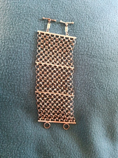 Bracelet Vintage Scooter Paris En Résine Argenté - Style Moderniste - Occasion
