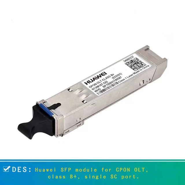 HUAWEI GPON OLT CLASS B+ SFP, module B+ PON, port SC, RTXM167-522, WHD