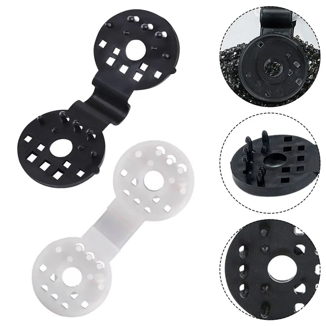 Greenhouse Canopy Clip Clamp Tent Film Sun Greenhouse Plasticblack White