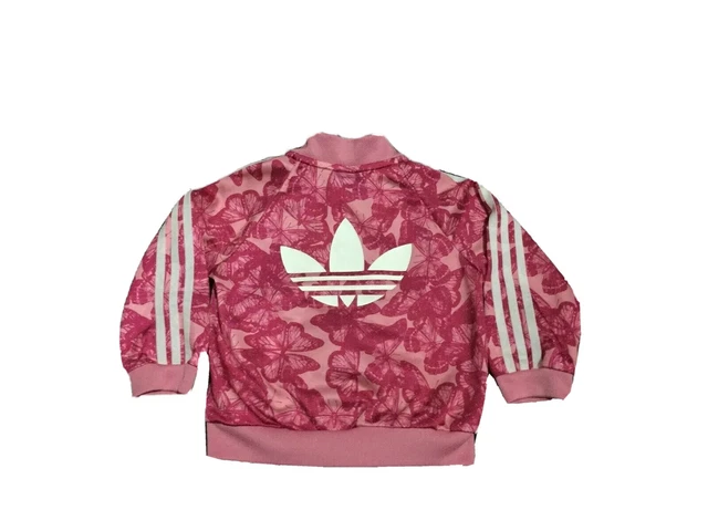 VESTE ADIDAS B B Fille Rose BK5604 Taille 6 9 Mois En Tr s Bon