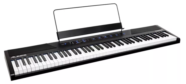 Neues Alesis Concert Digitalpiano mit 88 halbgewichteten Tasten in Standardgröße