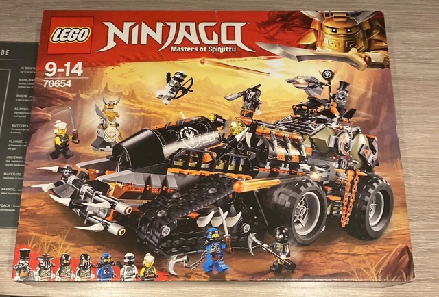 LEGO 70654 NINJAGO Dieselnaut Brand New In Box Some Slight Box