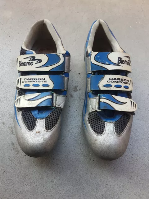 Scarpe BIEMME Carbon Composite 41 Vintage Eroica for Bianchi Colnago De Rosa