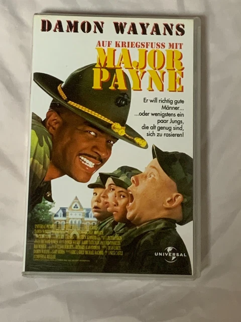 Auf Kriegsfuß Mit Major Payne Teil 2 AUF KRIEGSFUSS MIT Major Payne VHS EUR 3,00 - PicClick FR