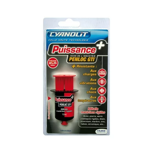 CYANOLIT - Colle acrylique super puissante - 12 mL