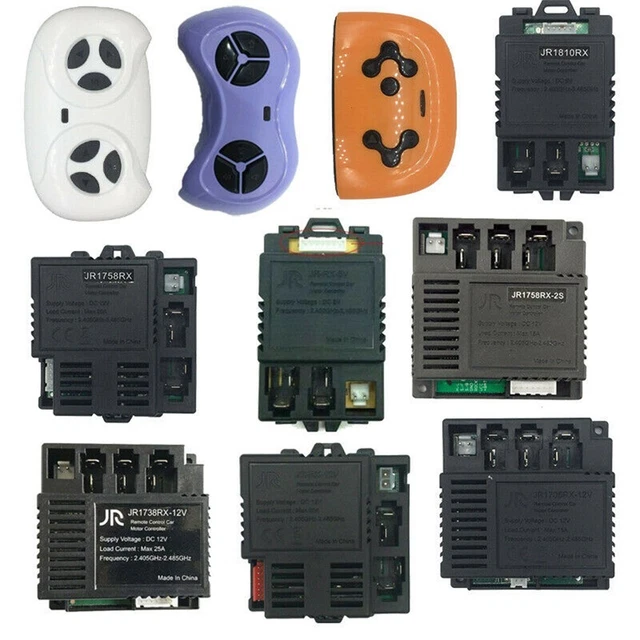 Boîtier De Commande Télécommande 2,4 GHz Pour Voiture électrique Enfant HY JR-RX 12V/6V/24V - Modèles JR1758RX, JR1705RX, Etc.