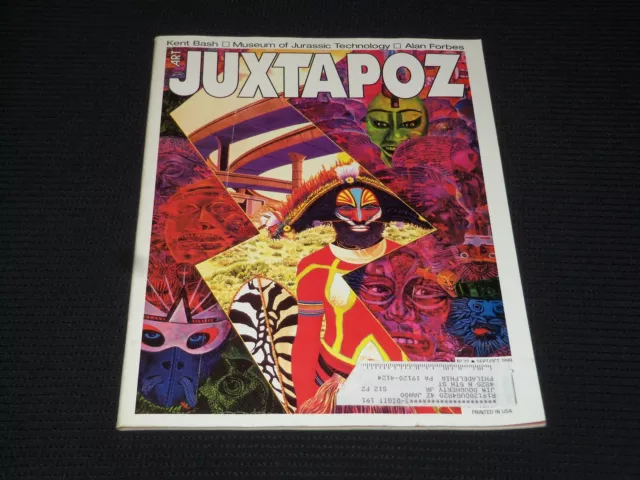 1999 September Juxtapoz Magazine - Kent Bash Front Cover - L 21664
