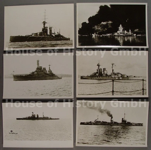 136931 6 POSTKARTEN; Englische Kriegsschiffe EUR 50,00 PicClick DE