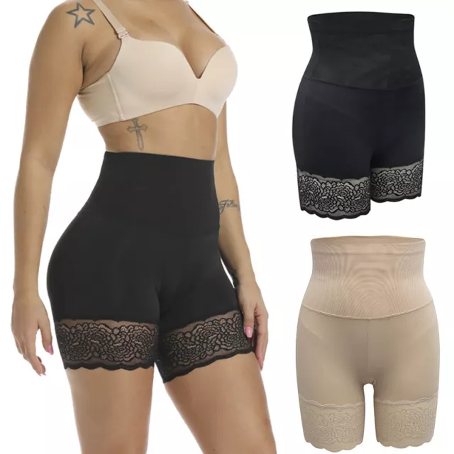 Women's Anti Chafing Slip Shorts Under Dresses Thigh Underwear Lace Safety  Pants 
