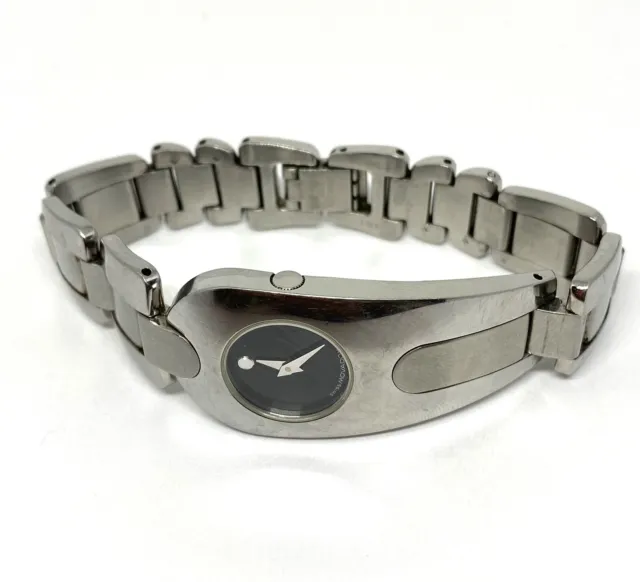 Women's Movado Museum Watch - Stainless Steel / Swiss / 84 A1 1930 6.5” Wrist