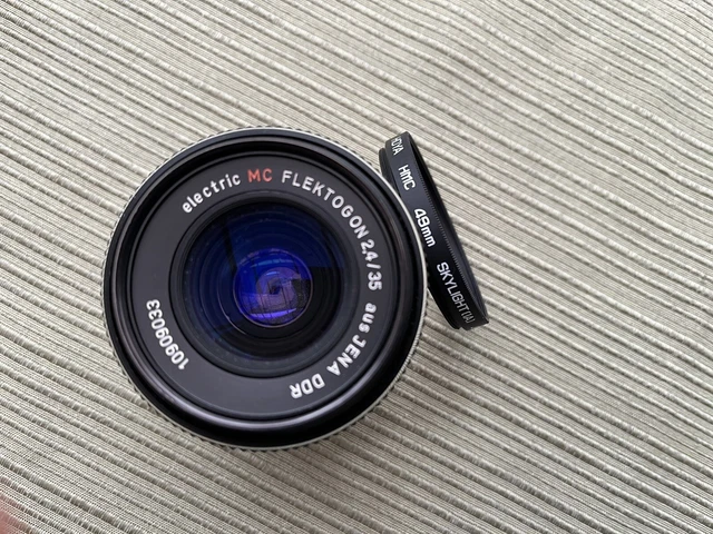 Flektogon MC 2,4 / 35mm electric Carl Zeiss Jena Weitwinkel M42