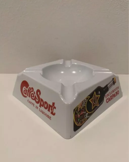 Posacenere caffè Sport Carpano vintage
