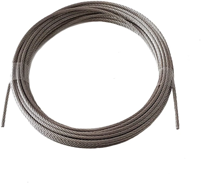 Fune Metallica Acciaio Inox 2,5mm X 25m - Morbida E Resistente V4A 316 - Foto 10