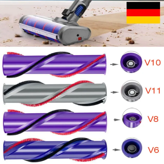 Ersatz Bürstenwalze Walzenbürste Roller für Dyson V6/V7/V8/V10/V11 Staubsauger