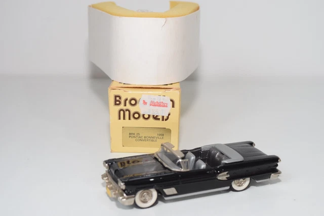 Brooklin 1/43 Scale BRK25 005 - 1958 Pontiac Bonneville Indy Pace Car 1