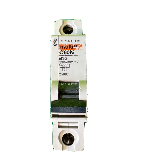 merlin-gerin-20-amp-circuit-breaker-c60n-type-b-7-00-picclick-uk