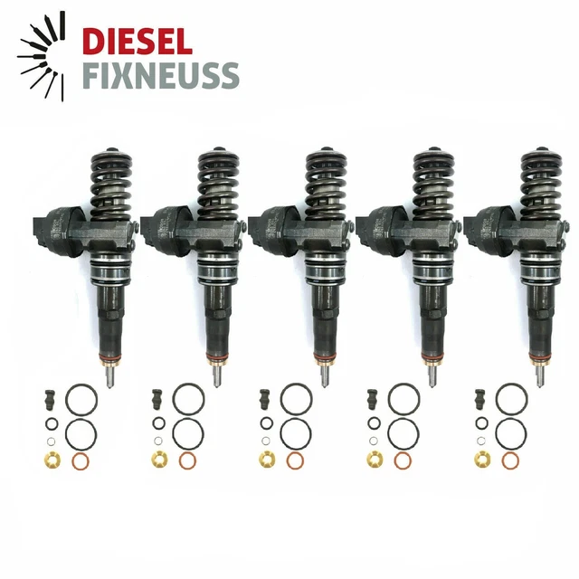 5xBOSCH Buse Pompe Unité - VW T5 - Touareg 2.5 Tdi - 0414720210 Injecteur Axd