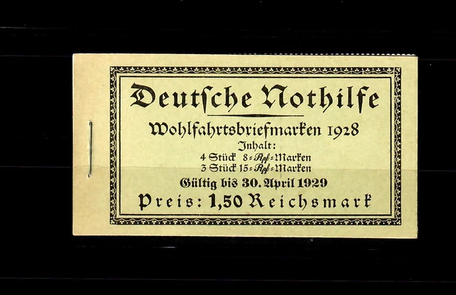 DR: MiNr. MH 27.2, Markenheftchen, postfrisch, **, Luxus