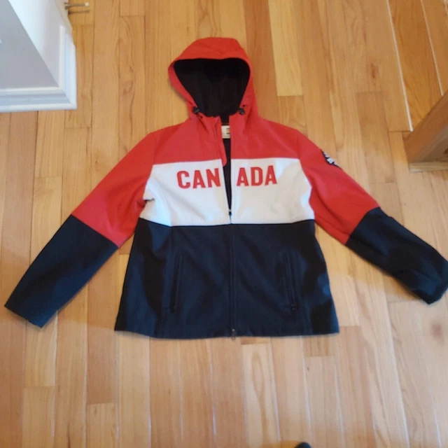 Hudsons Bay Company Team Canada Sochi 2014 Winter Olympics Womens XL Jacket Hood