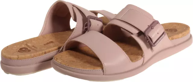 Clarks Step June Tide Womens Slide Sandal Dusty Pink US Size 8.5 Wide