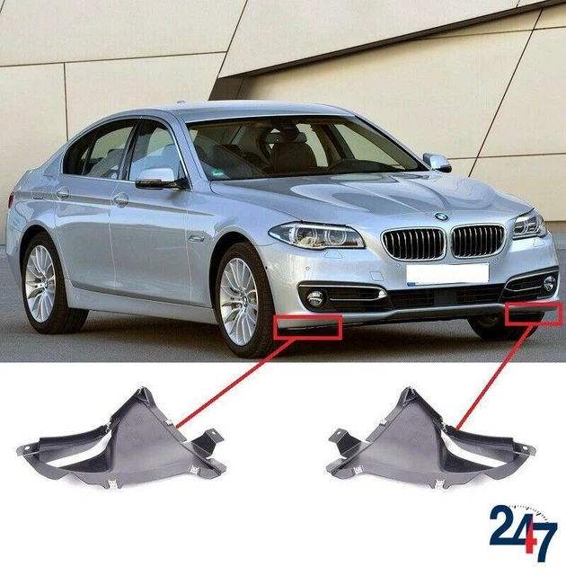FRONT BUMPER BOTTOM Mud Guard Splash Arc Pair Set For Bmw 5 F10 F11 12