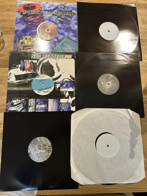 8 BRAND NEW DRUM & BASS JUNGLE 12" VINYL RECORDS RECORD COLLECTION PACK DJ 90s 2