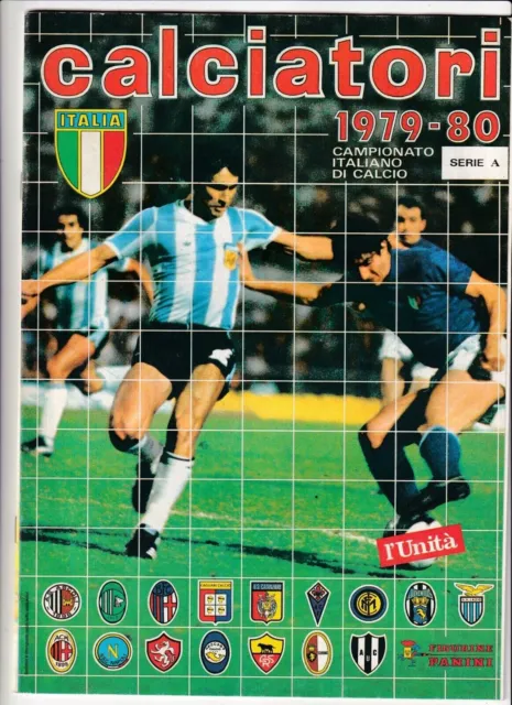 Album figurine calciatori panini 1979/80 da recupero evado mancoliste