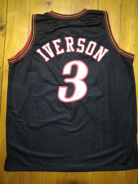 Maillot NBA Pas Cher Philadelphia Sixers Femme Allen Iverson 3 Blanc P 989 Maillot NBA Pas Cher Philadelphia Sixers Femme Allen Iverson 3 Blanc P 989