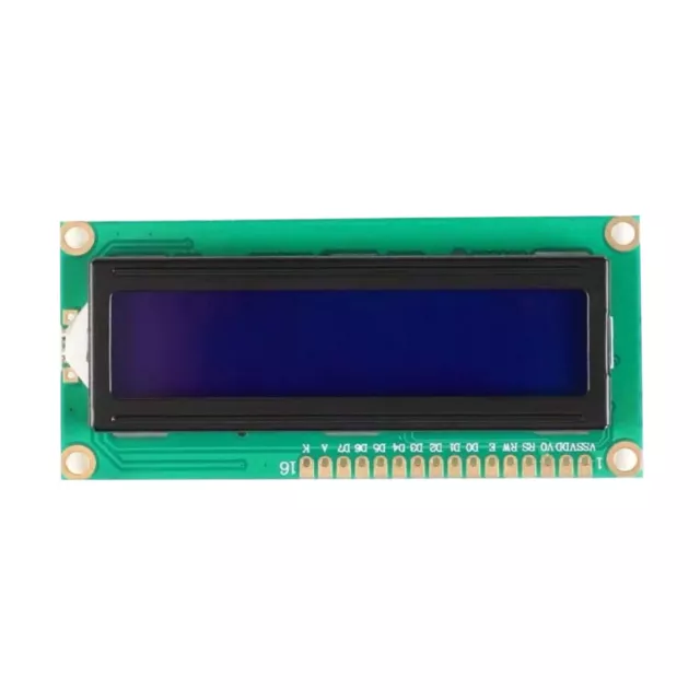 LCD1602A Blue Screen 16x2 Character LCD Display Module HD44780 Control light m
