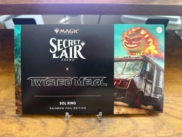 MTG SECRET LAIR x Playstation Twisted Metal SOL RING Sweet Tooth FOIL Promo $29.95 - PicClick CA MTG SECRET LAIR x Playstation Twisted Metal SOL RING Sweet Tooth FOIL Promo $29.95 - PicClick CA