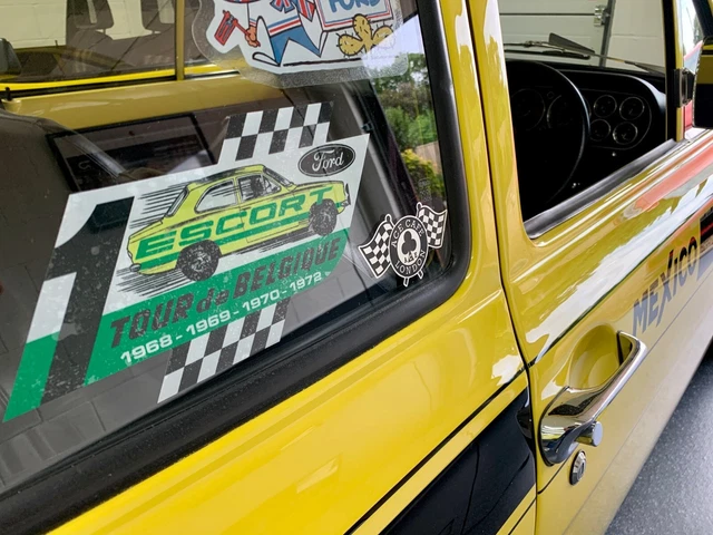 Autocollant Mural Ford Escort RS 2000 Mk1 – Décoration Atelier Ou Chambre