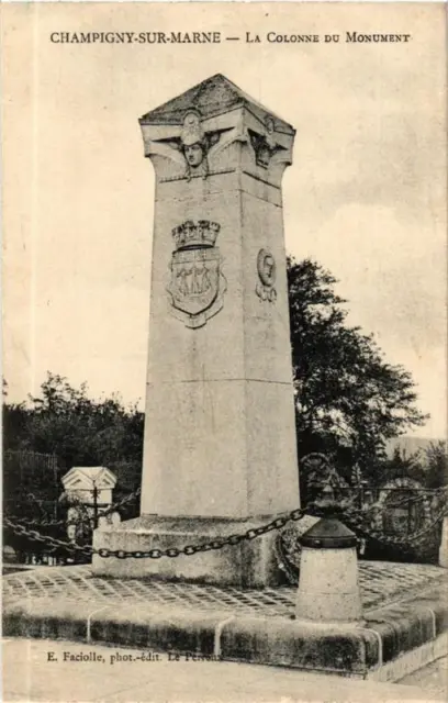 CPA CHAMPIGNY-sur-MARNE La Colonne du Monument (569783)