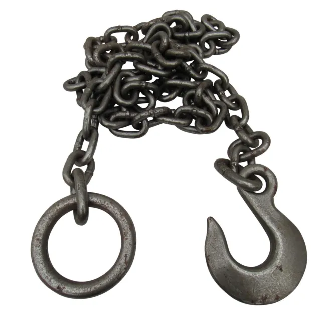Heavy Duty Recovery Tow Chain 11MM X 10FT (Towing Grab Hook Truck Agricultural)