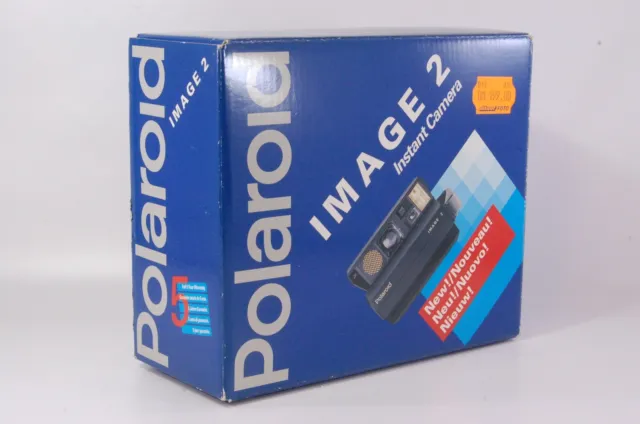 Cámara Vintage Negra Polaroid Image 2 En Caja con Instrucciones Refe. 1611152