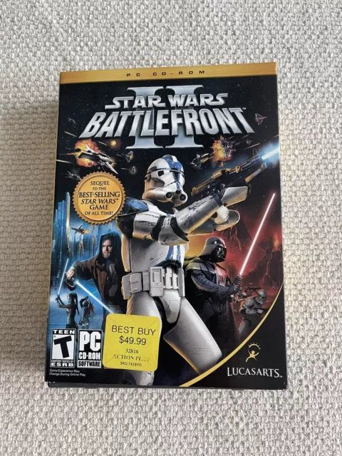PC Game - STAR WARS BATTLEFRONT 3-Disc Set - Discs Are In Mint Condition  23272324186