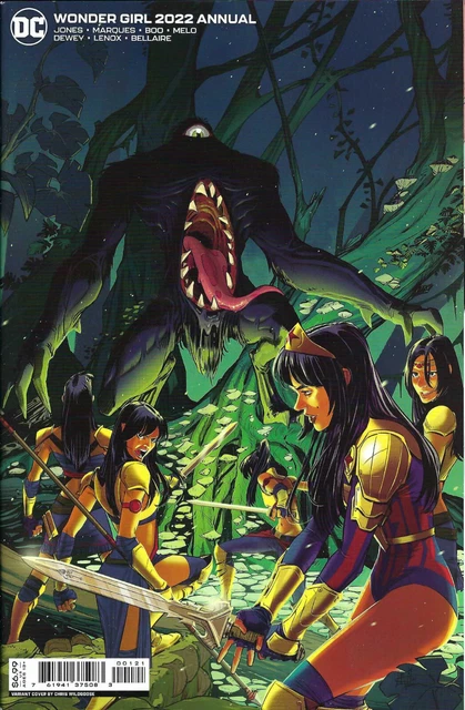 Wonder Girl 2022 Annual #1: Chris Wildgoose Card Stock Variant. VF/NM