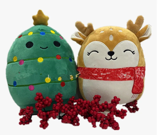 SQUISHMALLOWS CHRISTMAS SANTA Mrs Claus Gonk Latte Squishmallow Aldi £
