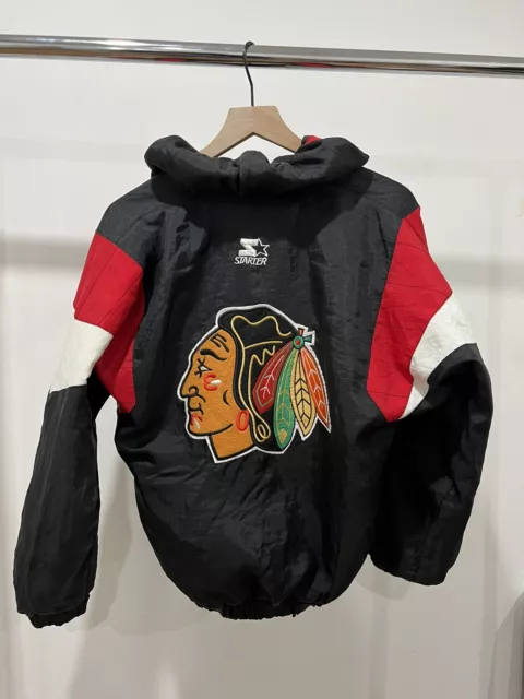 Vintage 90s CHICAGO BLACKHAWKS Starter Jacket Vintage 90s CHICAGO BLACKHAWKS Starter Jacket