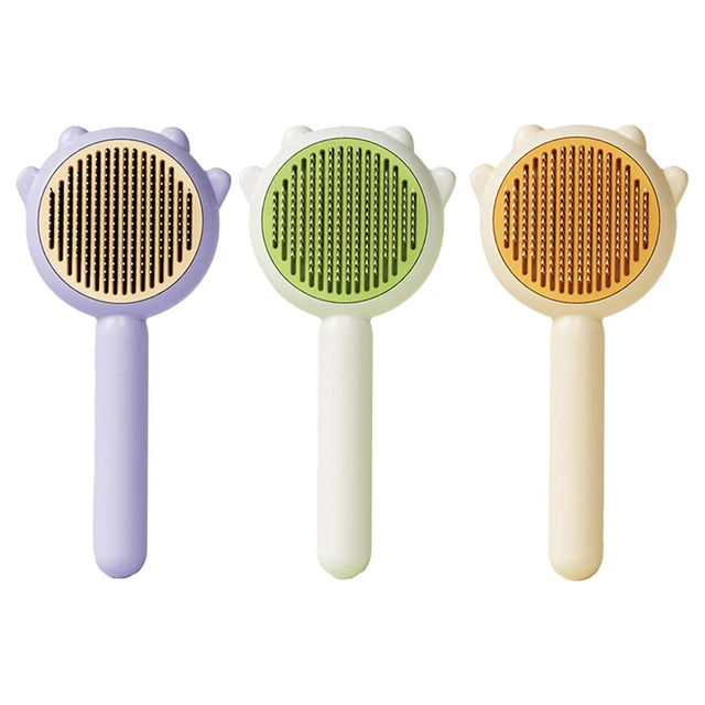 Dog Cat Brush for Shedding Pet Grooming Massage Comb Hair Remover Undercoat Rake