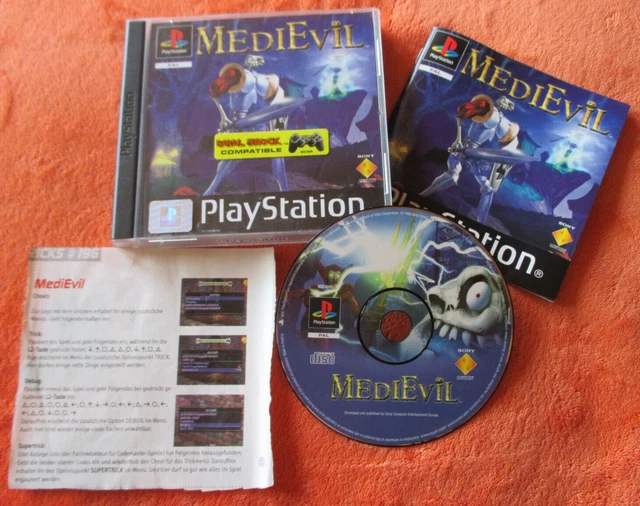 Medievil Sony Playstation 1 PS1 Occasion PAL Black Label - Jeux vidéo