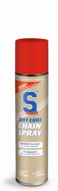 Sspray Chaîne Dry Lube s100 400 ML Moto Moteur Pièces de Rechange Cyclomoteur