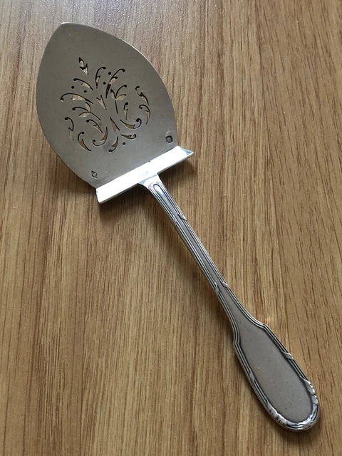 MAGNIFIQUE ancienne PELLE SAUPOUDREUSE CUILLERE en ARGENT MASSIF Veuve COMPERE