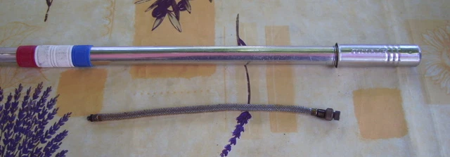 Ancienne Pompe à Vélo Tornade En Alu - 40cm - Made In France, Vintage Et Fonctionnelle